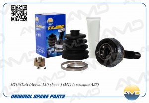ШРУС наружный 49507-25A00/AMD.SH122 (T25/T22/ABS44) (с кольцом ABS) AMD AMD.SH122 AMD