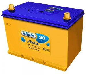 Аккумулятор АКОМ Asia 90 Ач 800 А -/+ ЕВРО 4607034731175 AKOM
