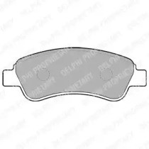 Колодки тормозные дисковые LP1679 DELPHI