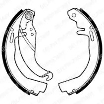 Колодки тормозные барабанные LS1246 DELPHI