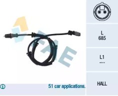 Датчик ABS Opel 78095 FAE