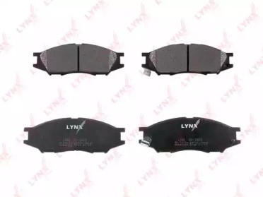 Колодки тормозные дисковые BD-3409 LYNXAUTO