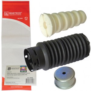 К-т буфер хода сжатия с ограничителем и чехлом амортизатора заднего Калина 2 к-т 20250 ROSTECO