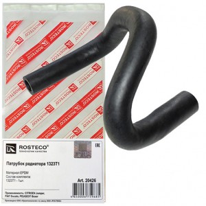 Патрубок радиатора Jumper,Ducato,Boxer EPDM  20426 ROSTECO