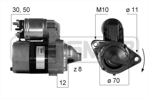 Стартер 220154 MESSMER