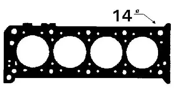 Прокладка ГБЦ CH4395 BG AUTOMOTIVE