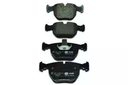 Колодки тормозные дисковые 8DB 355 008-281 HELLA BEHR PAGID