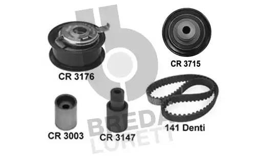 Ролик ремня ГРМ KCD0581 BREDA LORETT