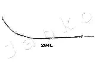 Трос ручного тормоза 131284L JAPKO