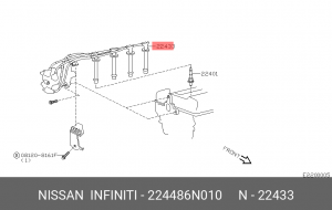 Катушка зажигания 22448-6N010 NISSAN INFINITI