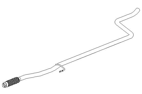 Труба системы выпуска ОГ 160334 KLARIUS