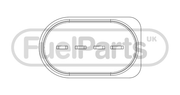 Датчик массового расхода воздуха - ДМРВ MAFS064OE FUELPARTS