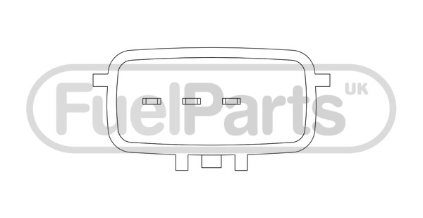 Датчик массового расхода воздуха - ДМРВ MAFS239OE FUELPARTS