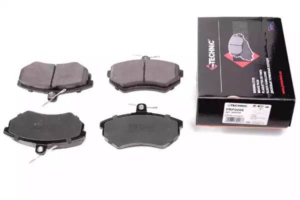 Колодки тормозные дисковые PRP0006 PROTECHNIC