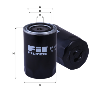 Фильтр масляный двигателя ZP 3105 FIL FILTER