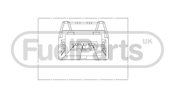 Датчик положения коленвала CS1678 FUELPARTS
