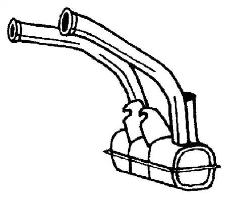 Резонатор - средняя часть системы ОГ 20300 SIGAM