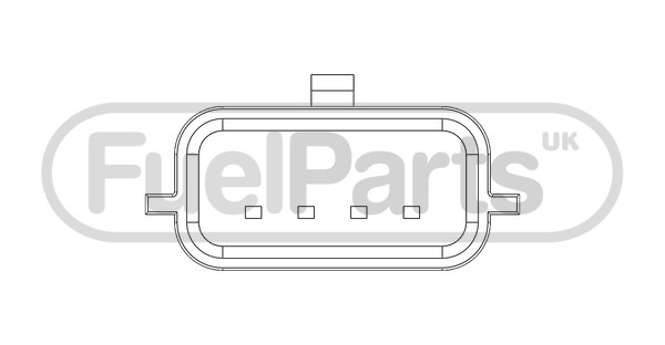 Датчик массового расхода воздуха - ДМРВ MAFS498OE FUELPARTS