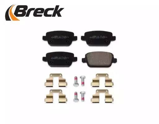 Колодки тормозные дисковые 245370070210 BRECK