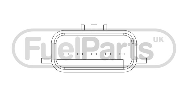Датчик массового расхода воздуха - ДМРВ MAFS472OE FUELPARTS