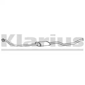 Резонатор - средняя часть системы ОГ 270266 KLARIUS