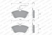 Колодки тормозные дисковые 151-1756 WEEN