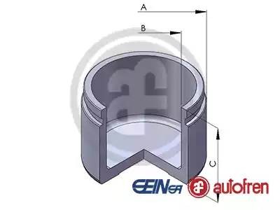 Поршень тормозного суппорта D025429 AUTOFREN SEINSA