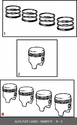 Деталь 5888975 ALFA FIAT LANCIA