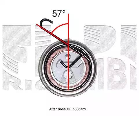 Ролик ремня ГРМ 57664 CALIBER