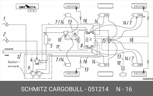Деталь 051214 SCHMITZ CARGOBULL