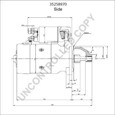 Стартер 35258970 PRESTOLITE ELECTRIC