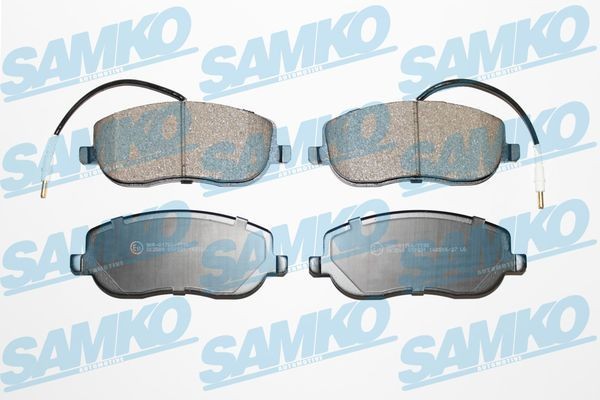 Колодки тормозные дисковые 5SP831 SAMKO