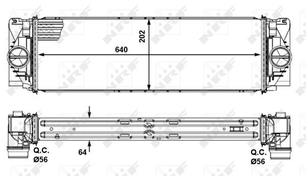 Компрессор кондиционера 32111G NRF