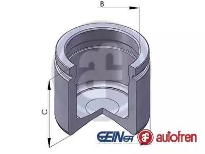 Поршень тормозного суппорта D02587 AUTOFREN SEINSA