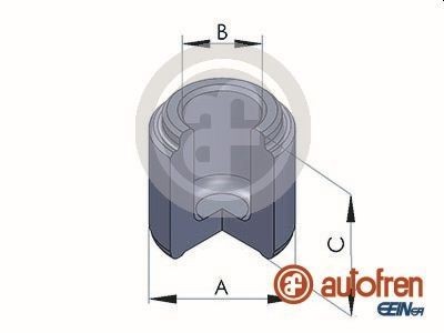 Поршень тормозного суппорта D02552 AUTOFREN SEINSA