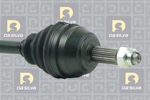 Вал привода колеса в сборе с ШРУСами 6165T DA SILVA