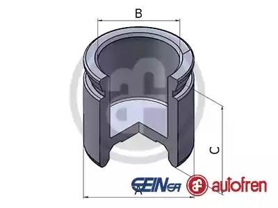 Поршень тормозного суппорта D025462 AUTOFREN SEINSA