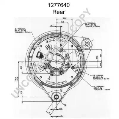 Генератор 1277640 PRESTOLITE ELECTRIC