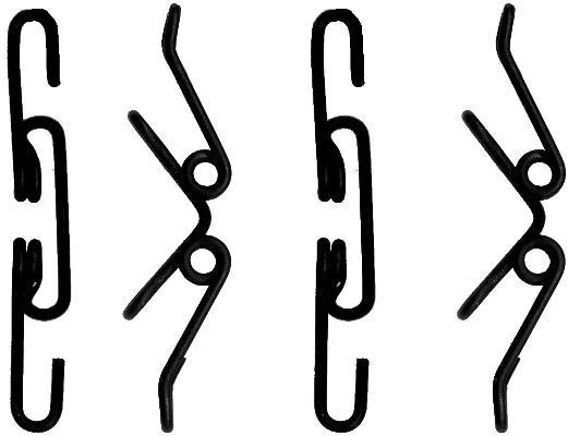 Колодки тормозные (ремкомплект) 8DZ 355 202-681 HELLA BEHR PAGID