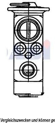 Клапан кондиционера 840069N AKS DASIS