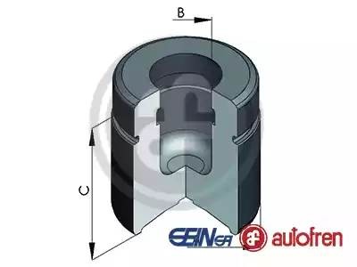 Поршень тормозного суппорта D025224 AUTOFREN SEINSA