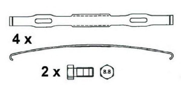 Колодки тормозные дисковые G6984 ABEX