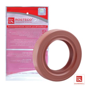 сальник коленвала пер Daewoo Nexia  26х42х8 FPM  20126 ROSTECO