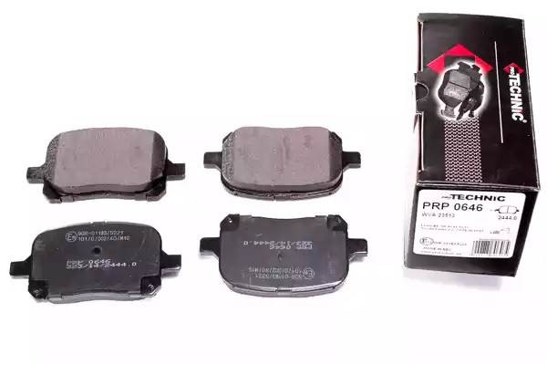 Колодки тормозные дисковые PRP0646 PROTECHNIC