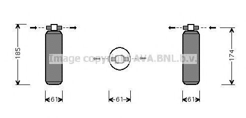 Осушитель кондиционера HDD116 AVA