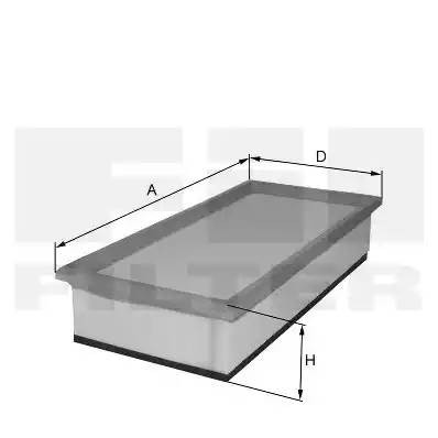 Фильтр воздушный HP 2270 FIL FILTER