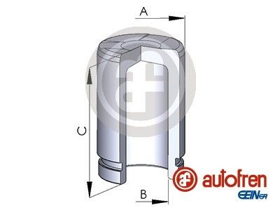 Поршень тормозного суппорта D025254 AUTOFREN SEINSA