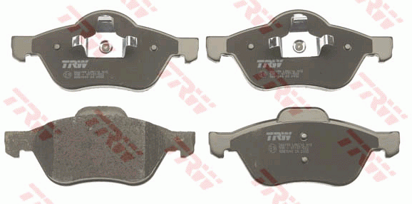 Колодки тормозные дисковые GDB1540 TRW LUCAS