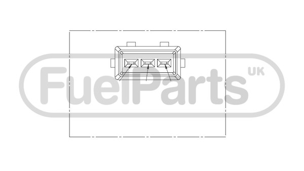 Датчик положения коленвала CS1182 FUELPARTS