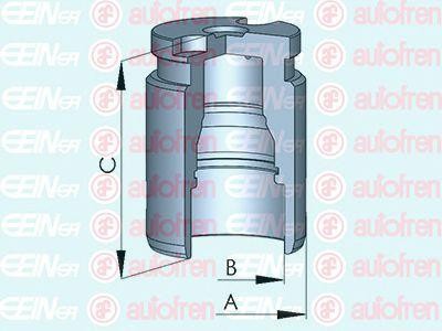Поршень тормозного суппорта D025417 AUTOFREN SEINSA